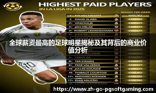 全球薪资最高的足球明星揭秘及其背后的商业价值分析